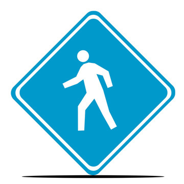 人過馬路標(biāo)志