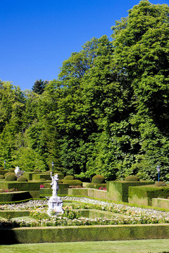 La Granja de San ildefonsos花園；Segovia Province；卡斯蒂