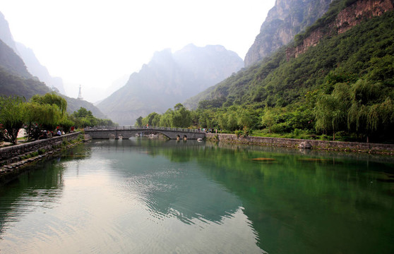云臺山風(fēng)景區(qū)；世界地質(zhì)公園
