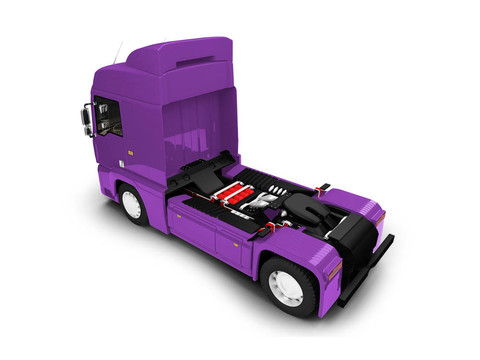bigtruck分離紫背視圖
