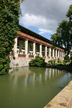 酒莊在Lysice；捷克共和國
