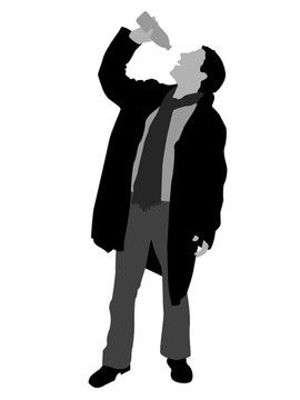 人與瓶