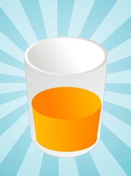 橙汁杯