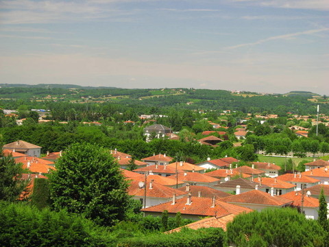 景觀；維倫紐夫河畔很多；Quercy