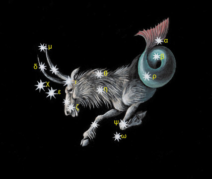 摩羯座的星座圖標