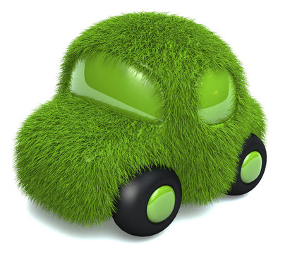 綠色汽車