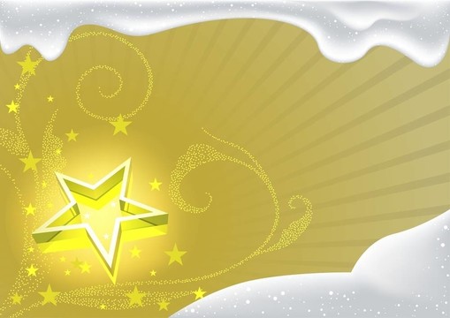金色圣誕