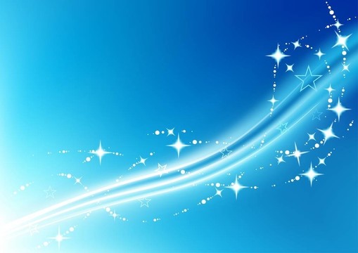 藍色的圣誕節(jié)和星星