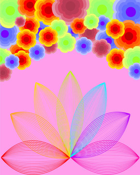 彩虹花