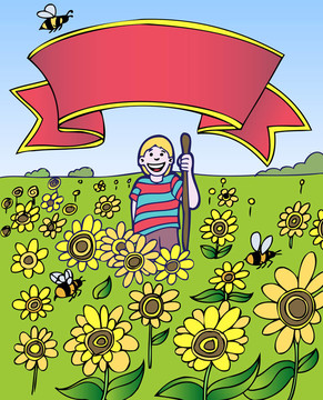向日葵花田