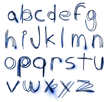 霓虹燈字母集