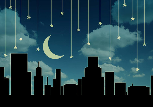 夜晚的城市
