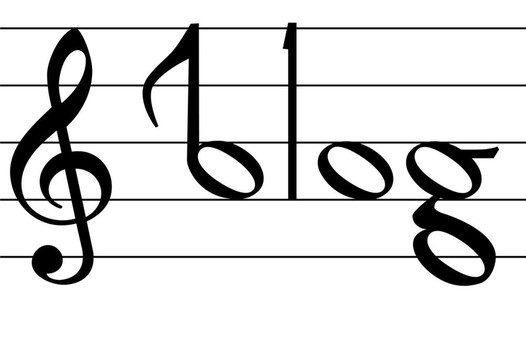 音樂筆記符號博客文字設(shè)計