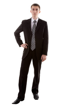 穿白衣服的男人