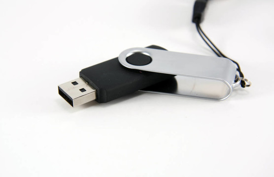 USB閃存盤白色隔離