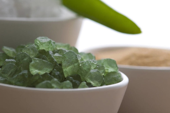 沐浴鹽與aloe vera