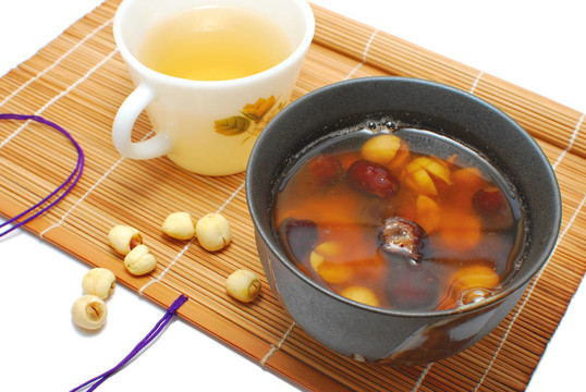 亞洲風格的健康早餐或點心