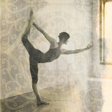 瑜伽natarajasana