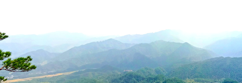 群山連綿 寬幅