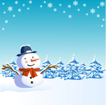 雪人的圣誕設(shè)計(jì)