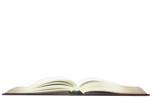 打開的書