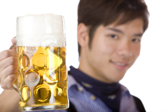 人的歡呼與啤酒斯坦- Prost