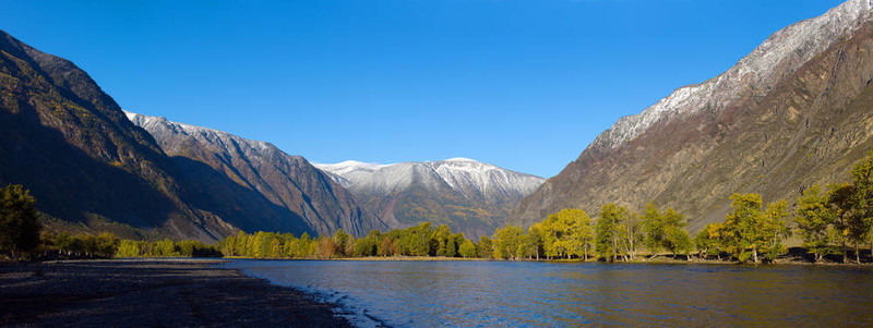山河全景