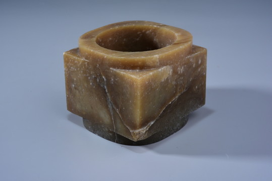 玉器 齊家文化玉琮