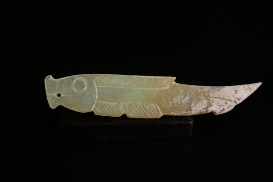 玉器 商周玉魚