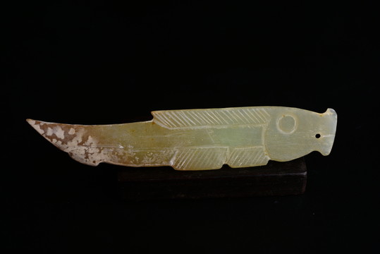 玉器 商周玉魚(yú)