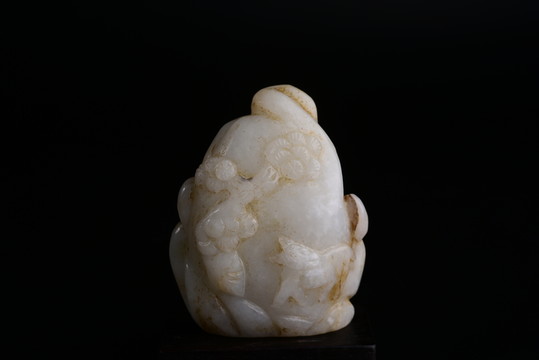 玉器 元代和田白玉
