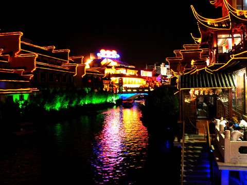 秦淮河夜景