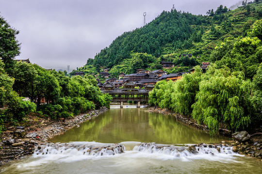 凱里雷山西江千戶(hù)苗寨