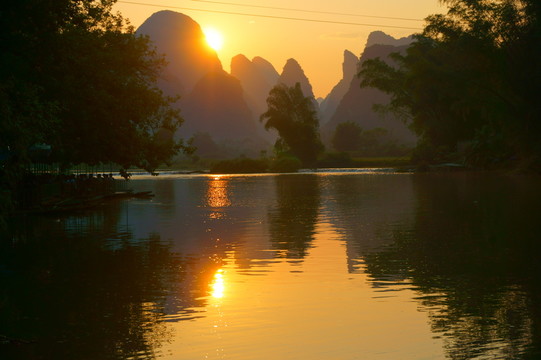 晚霞