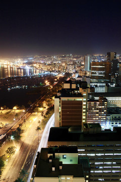 夜晚的城市