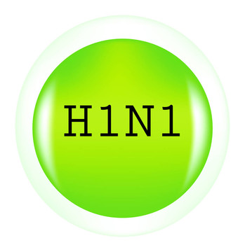 豬流感H1N1按鈕
