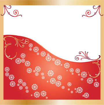 紅backrground；金框