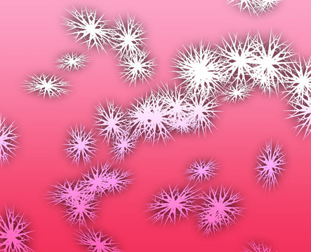 飄落的雪花