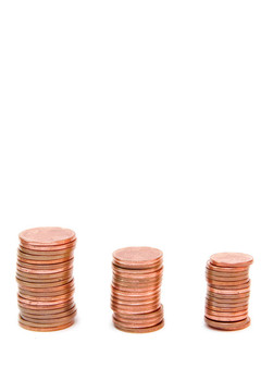 白色的金幣城堡