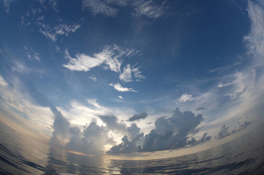 海洋和天空