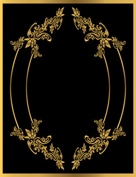 金色花框1