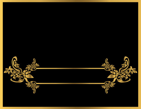 金色花框5