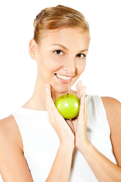 與Green Apple的女人
