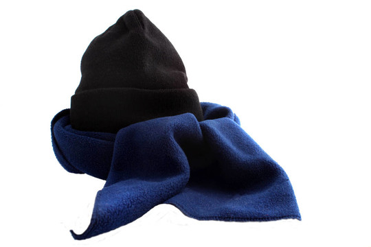 冬季围巾和帽子