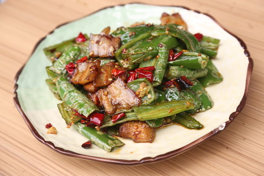 虎皮青椒炒回鍋肉