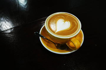 心型咖啡拉花