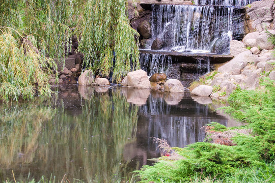 瀑布公園