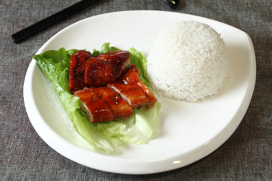燒鴨飯