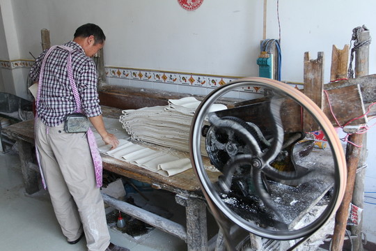 手工面