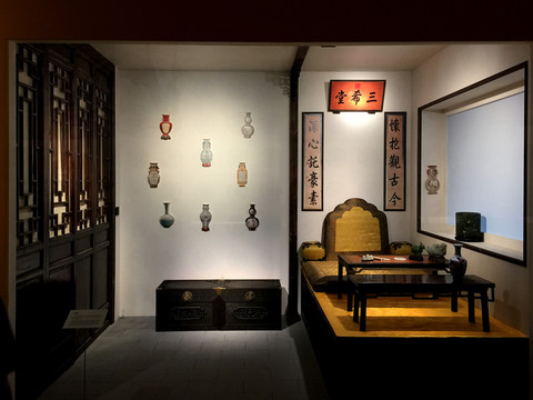三希堂內(nèi)景